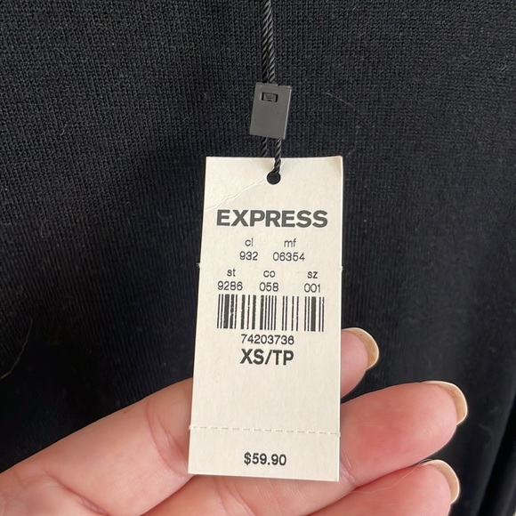 🆕 Express black dress, size extra-small - Picture 3 of 7